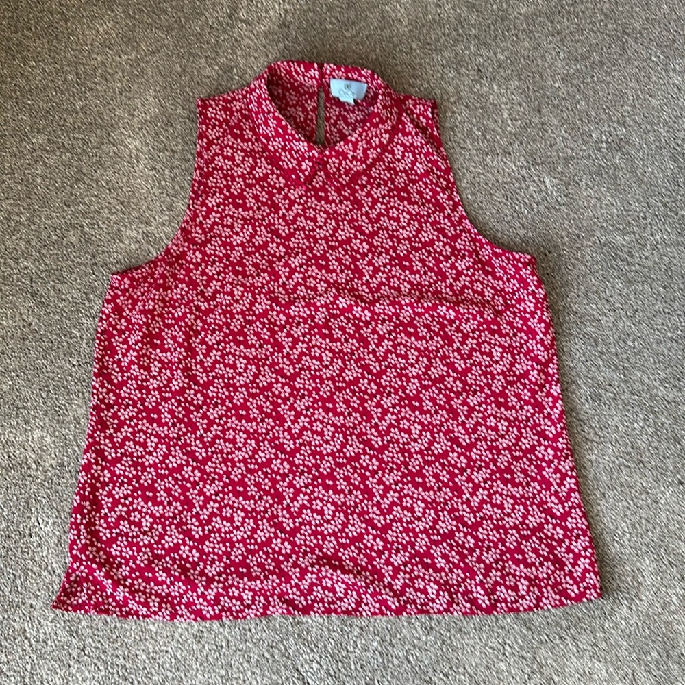 Cece XL Peter-pan collar blouse